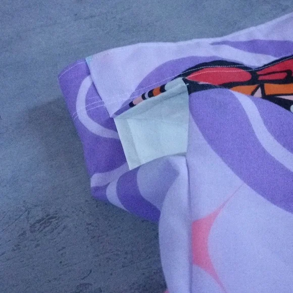 Vintage Boom Box Benny's "Power Puff Girls" Custom Patchwork Shorts – UNISEX - Picture 5 of 8